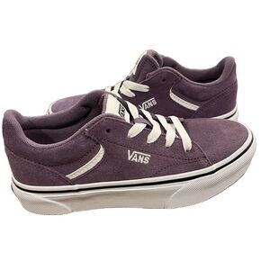 Vans Seldan Platform Suede Sneakers in Grape Jam girls size 2